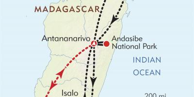 Antananarivo Madagaskar mapa