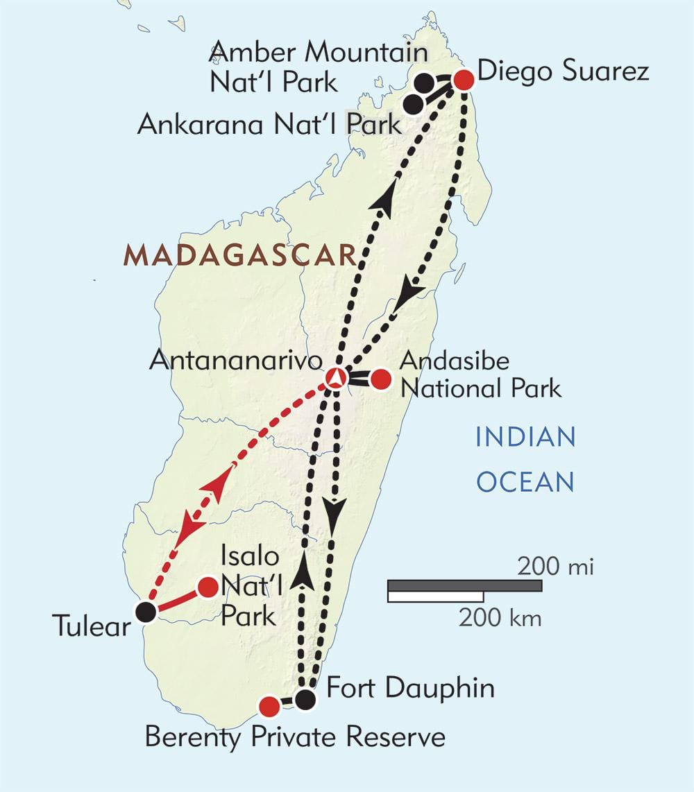 antananarivo Madagaskar mapa