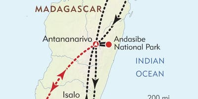 Antananarivo Madagaskar mapa